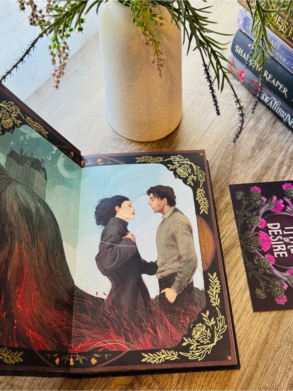 Fairyloot Exclusive Edition Savage Blooms by S. T. Gibson